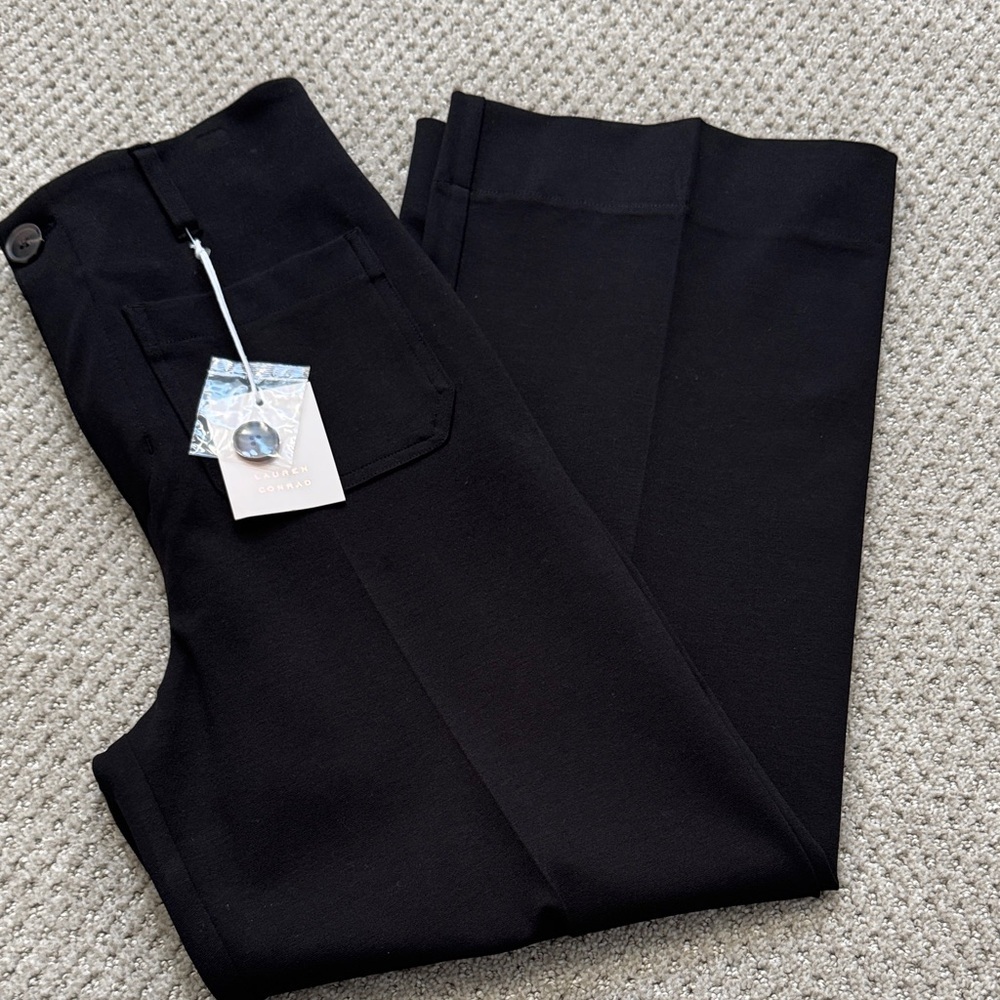 LC Lauren Conrad Super High Waisted Wide Leg Crop Pants - Picture 5 of 12